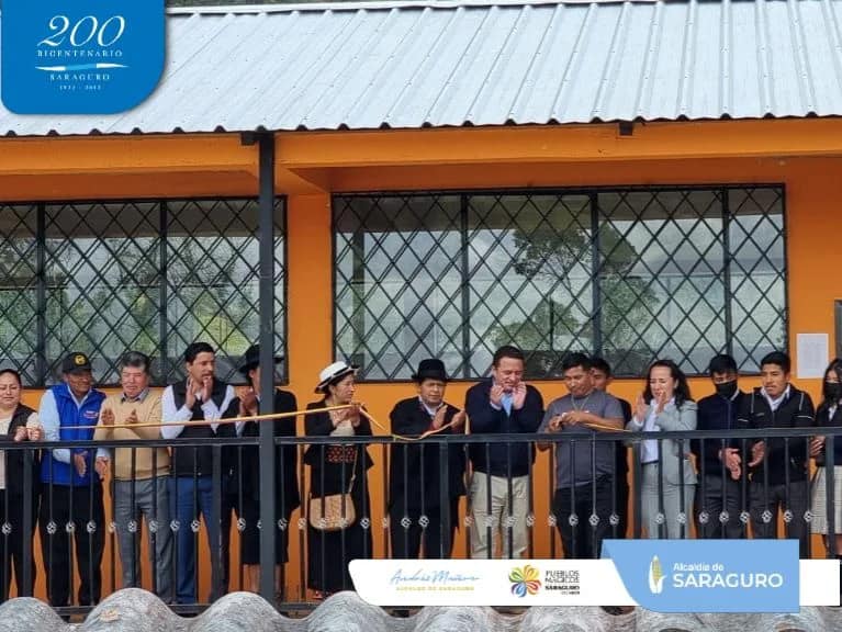 767px x 576px - ENTREGAMOS BLOQUE DE AULAS EN EL COLEGIO â€œVICENTE BASTIDAS REINOSO, DE LA  PARROQUIA SELVA ALEGREâ€ - AlcaldÃ­a de Saraguro